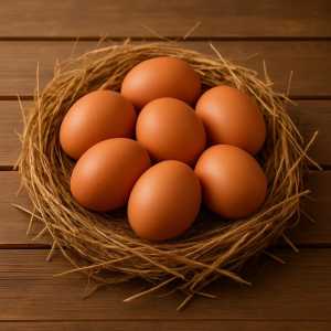 Braune Eier